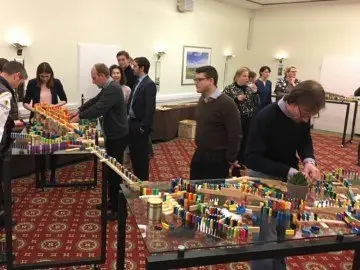 Teamevent Dominorallye - Teambuilding