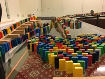 Teamevent Dominorallye - Teambuilding